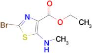 Ethyl 2-bromo-5-(methylamino)-1,3-thiazole-4-carboxylate