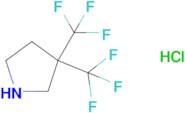 3,3-Bis(trifluoromethyl)pyrrolidine hydrochloride