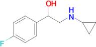 2-(Cyclopropylamino)-1-(4-fluorophenyl)ethan-1-ol