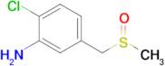 2-Chloro-5-(methanesulfinylmethyl)aniline