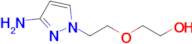 2-[2-(3-amino-1h-pyrazol-1-yl)ethoxy]ethan-1-ol