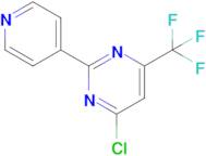 4-Chloro-2-(pyridin-4-yl)-6-(trifluoromethyl)pyrimidine