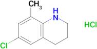 6-Chloro-8-methyl-1,2,3,4-tetrahydroquinoline hydrochloride