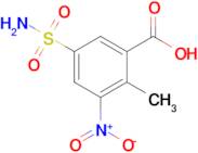 2-Methyl-3-nitro-5-sulfamoylbenzoic acid