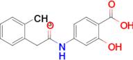 2-Hydroxy-4-[2-(2-methylphenyl)acetamido]benzoic acid