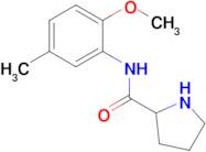 n-(2-Methoxy-5-methylphenyl)pyrrolidine-2-carboxamide