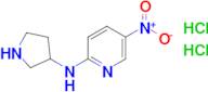 5-Nitro-N-(pyrrolidin-3-yl)pyridin-2-amine dihydrochloride