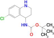 Tert-butyl n-(6-chloro-1,2,3,4-tetrahydroquinolin-4-yl)carbamate