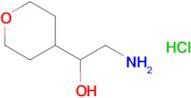 2-Amino-1-(oxan-4-yl)ethan-1-ol hydrochloride