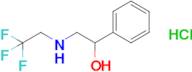 1-Phenyl-2-[(2,2,2-trifluoroethyl)amino]ethan-1-ol hydrochloride