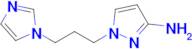 1-[3-(1h-imidazol-1-yl)propyl]-1h-pyrazol-3-amine