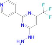 4-Hydrazinyl-2-(pyridin-4-yl)-6-(trifluoromethyl)pyrimidine