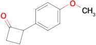 2-(4-Methoxyphenyl)cyclobutan-1-one