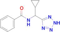 n-[cyclopropyl(2h-1,2,3,4-tetrazol-5-yl)methyl]benzamide