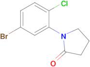 1-(5-Bromo-2-chlorophenyl)pyrrolidin-2-one