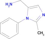 (2-Methyl-1-phenyl-1h-imidazol-5-yl)methanamine