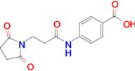 4-[3-(2,5-dioxopyrrolidin-1-yl)propanamido]benzoic acid
