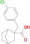 2-[(4-chlorophenyl)methyl]bicyclo[2.2.1]heptane-2-carboxylic acid