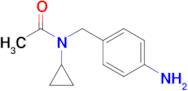 n-[(4-aminophenyl)methyl]-N-cyclopropylacetamide