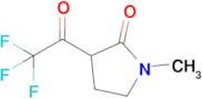 1-Methyl-3-(2,2,2-trifluoroacetyl)pyrrolidin-2-one