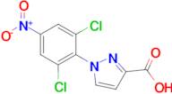 1-(2,6-Dichloro-4-nitrophenyl)-1h-pyrazole-3-carboxylic acid