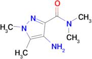 4-Amino-N,N,1,5-tetramethyl-1h-pyrazole-3-carboxamide