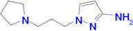 1-[3-(pyrrolidin-1-yl)propyl]-1h-pyrazol-3-amine