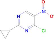 4-Chloro-2-cyclopropyl-5-nitropyrimidine