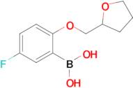 [5-fluoro-2-(oxolan-2-ylmethoxy)phenyl]boronic acid