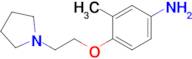 3-Methyl-4-[2-(pyrrolidin-1-yl)ethoxy]aniline