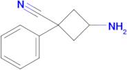3-Amino-1-phenylcyclobutanecarbonitrile