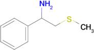 2-(Methylsulfanyl)-1-phenylethan-1-amine