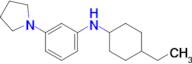 n-(4-Ethylcyclohexyl)-3-(pyrrolidin-1-yl)aniline