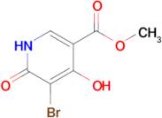 methyl 5-bromo-4-hydroxy-6-oxo-1,6-dihydropyridine-3-carboxylate