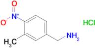 1-(3-Methyl-4-nitrophenyl)methanamine hydrochloride