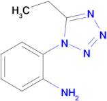 2-(5-Ethyl-1h-1,2,3,4-tetrazol-1-yl)aniline