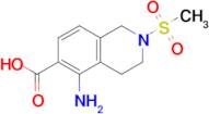 5-Amino-2-methanesulfonyl-1,2,3,4-tetrahydroisoquinoline-6-carboxylic acid