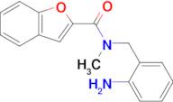 n-[(2-aminophenyl)methyl]-N-methyl-1-benzofuran-2-carboxamide