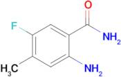 2-Amino-5-fluoro-4-methylbenzamide
