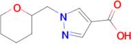 1-((Tetrahydro-2h-pyran-2-yl)methyl)-1h-pyrazole-4-carboxylic acid