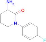 3-amino-1-(4-fluorophenyl)piperidin-2-one