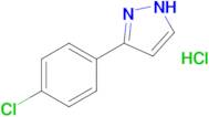 3-(4-Chlorophenyl)-1h-pyrazole hydrochloride