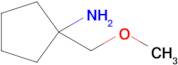 1-(Methoxymethyl)cyclopentan-1-amine