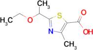 2-(1-Ethoxyethyl)-4-methyl-1,3-thiazole-5-carboxylic acid