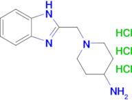 1-(1h-1,3-Benzodiazol-2-ylmethyl)piperidin-4-amine trihydrochloride