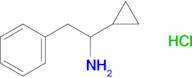 1-Cyclopropyl-2-phenylethan-1-amine hydrochloride