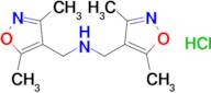 Bis[(dimethyl-1,2-oxazol-4-yl)methyl]amine hydrochloride