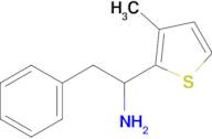 1-(3-Methylthiophen-2-yl)-2-phenylethan-1-amine