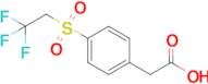 2-[4-(2,2,2-trifluoroethanesulfonyl)phenyl]acetic acid