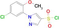 1-(5-Chloro-2-methoxyphenyl)-1h-pyrazole-4-sulfonyl chloride